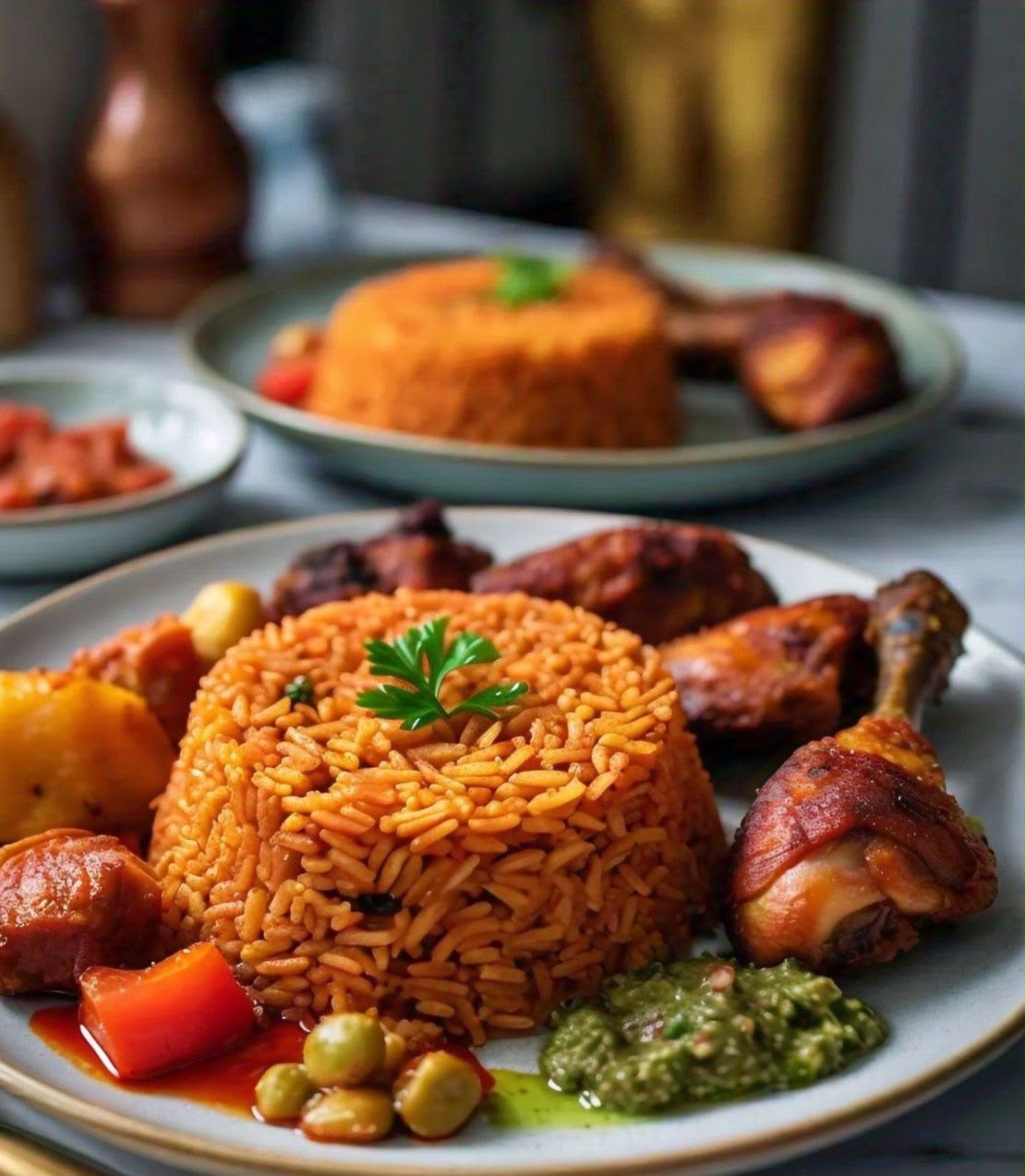 Jollof & Chicken